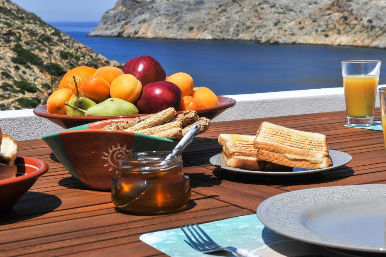 Droufakos' Home, Lux Seafront Apartment W. View Cherronisos  Exterior foto